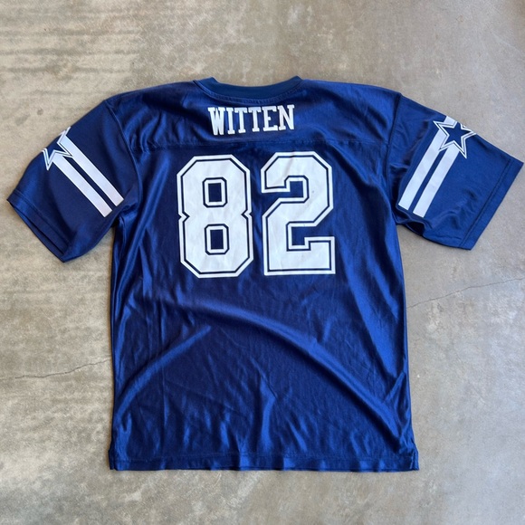 NFL Dallas Cowboys Navy Blue #82 Football Jersey - Picture 2 of 6